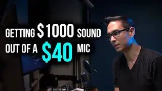 Trying to get $1000 sound of a $40 USB mic (Tonor TC-777), and my Adobe Audition preset