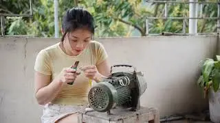 Talented 18-Year-Old Girl Repaired And Restored The Old Water Pump. Amazing!