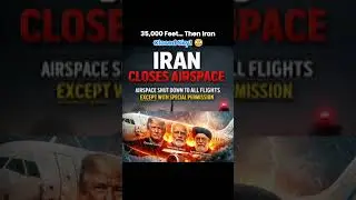 35,000 Feet&hellip; Then Iran Closed Sky! 😳 IndiGo Flight Lucky Escape | Real News