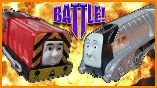 Thomas & Friends TrackMaster Smash-Up: Epic Train Face-Off for the Strongest Engine!