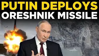 RUSSIA'S HYPERSONIC STRIKE LIVE | Putin Deploys New 'Oreshnik' Missile Against Ukraine; US Reacts