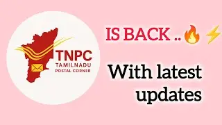 💥TNPC is Back | Latest Updates of DoP | TNPC | Tamilnadu Postal Corner