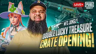 LIVE 🔥 Double Lucky Treasure Foxie Moxie ACE32 Spin 🔫 PUBG Mobile Crate Opening