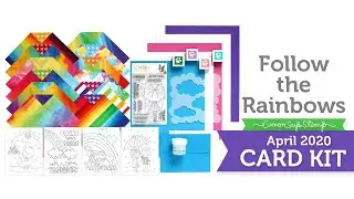 Card Kit Reveal and Inspiration: Follow the Rainbows