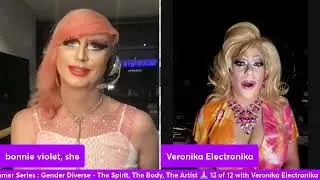 A Pastor Now Drag Queen Christian in Nashville First Time in Make-up by Dragula's Bitter Betty