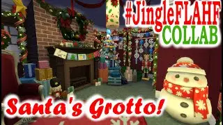 Santa's Grotto!! #jingleFLAHF Christmas Village Collab Speed Build