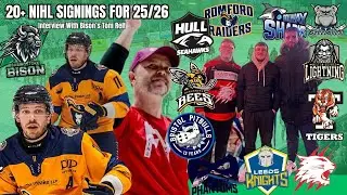 20 NIHL Signings!👀(Interview With Tom Relf)🏒Macca's Talk Hockey🎙