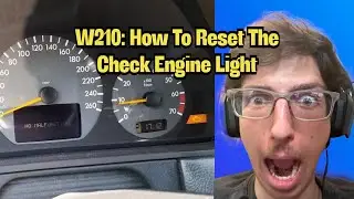 W210 How To Reset The Check Engine Light In Under a Minute!