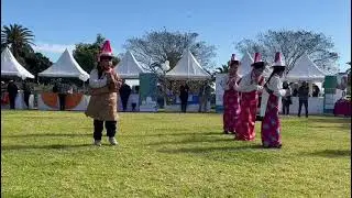 A group dance on Multicultural culture day in Sydney Australia.