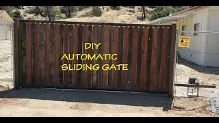 Automatic Slide Gate Construction