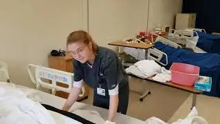 Bed bath skill check.