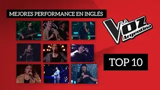 TOP 10 Mejores performance en inglés | La Voz Argentina 2025