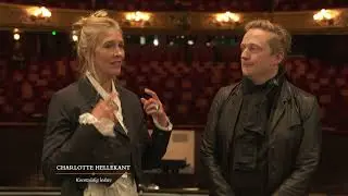 Charlotte Hellekant och Linus Fellbom efter galan p&aring; Kungliga Operan