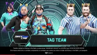 WWE 2k19 The Kamikazes vs Flim y Flam - Segundo Combate