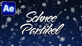 Snowflakes in After Effects | Snow Particle Loop Animation