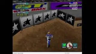 N64, NTSC, Emulated, Jeremy McGrath Supercross 2000, Tempe, Race, 250cc, 2:45.32