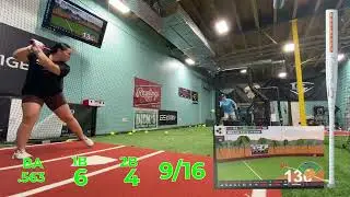 Utah State's Lyndsey Madrigal tries out the 2025 Easton Ghost Unlimited