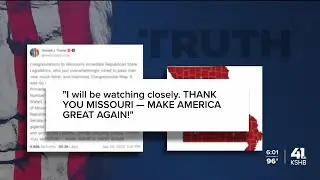 Missouri Senate approves new congressional map; Trump praises lawmakers' work