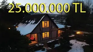 İSTANBUL RİVA ‘DA 25.000.000 TL' LİK Villa ve Nehir Evi (KAR YAĞIŞI ALTINDA ÇEKİM)