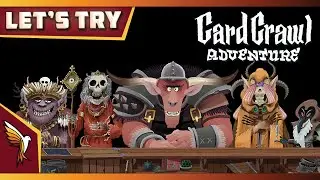 Card Crawl Adventure | GamePlay | Let's Play | Let's Try (Deck Building Roguelite Adventure)