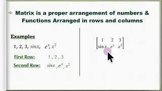 Matrices Basics Explained | Definition, Elements & Notation | B.Pharmacy JNTUH