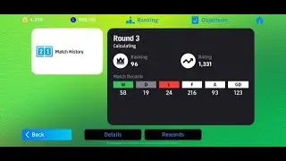 Rank 96 in FIFA EVENT , Millionaire Account EFOOTBALL 2026, DIVISION RANK PUSH TOP 500