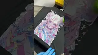 Making tshirt transfer without pretreating if you have TEXTEK 60 cm DTF Printer