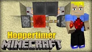 Einstellbarer Timer mit Hoppern! - Minecraft Redstone Tutorial