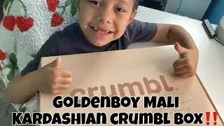 GoldenBoy Mali Tries Kardashian Crumbl Box!