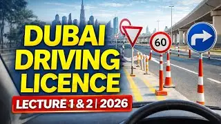 Dubai Driving Licence Theory Test – Full Lectures Course 1&2 (Step by Step)