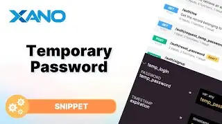 Temporary Password Snippet