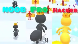 NOOB Vs Pro Vs Hacker - Tiny Run 3D- All levels - Android Games