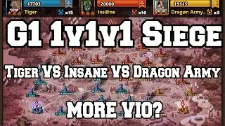 G1 Tiger VS Insane VS Dragon Army - MORE VIO? (Summoners War)