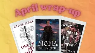 I read 7 great books 🖤💜 || April Wrap-up