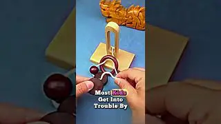 Master the Move! 🧠 How to Remove the Trape  Ring #iqtest #puzzle #IQ