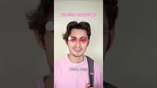 POV: You get glasses that make you see who people fall in love with...