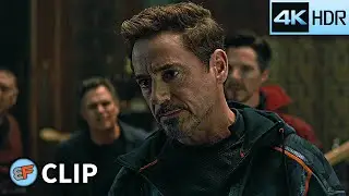 Bruce Banner Tells Tony Stark About Thanos | Avengers Infinity War (2018) IMAX 4K HDR Movie Clip