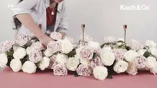 Как сделать длинную центральную часть стола с помощью стержней FlexiFoam&trade;