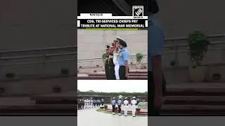 CDS, Tri-Services Chiefs pay tribute to martyrs at National War Memorial on Air Force Day