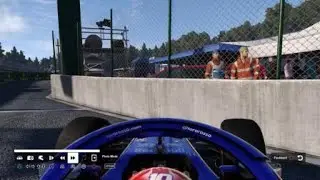 F1 2018 -Pitlane glitch