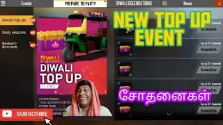 Free fire Diwali new top up event / new colour full auto skin and box  2019 full review