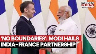 Macron In India: PM Narendra Modi Hails India-France Friendship During His Address In Mumbai