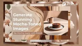 Create Pantone Mocha Mousse Inspired Visuals with Pixlr AI Image Generator