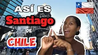 CUBANA REACCIONA a SANTIAGO de CHILE 🇨🇱 POR PRIMERA VEZ! / SORPRENDIDA con TODO😱