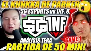 😲KUNKKA CARRY DE PARKER😲 INFAMOUS vs SG [GAME1/bo3] PARTIDA DE 50 MIN - SA Qualifier TI2022 | DOTA 2