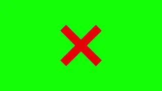 Red cross green screen