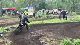 Latihan grastrack di sirkuit terung Sleman Yogyakarta 