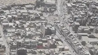 Quetta city aerial view