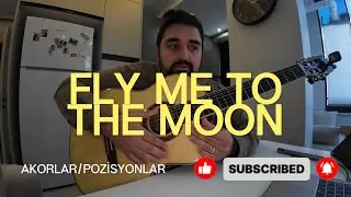 CAZ GİTAR NASIL ÇALINIR ? Fly Me To The Moon - CHORDSOLO