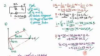 16. AC Circuit।। R-C Circuit Math Solution (2).